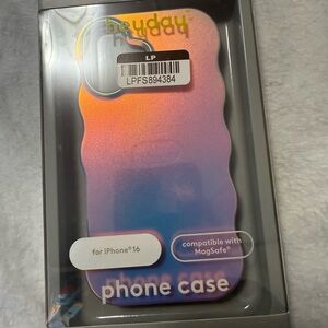 Heyday wavy iridescent Case Protective Accessory - iphone 16